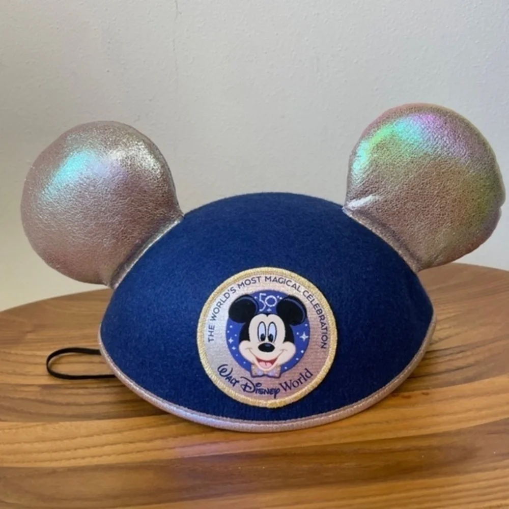 Walt Disney World 50th Anniversary Celebration Mickey‎ Ear Hat